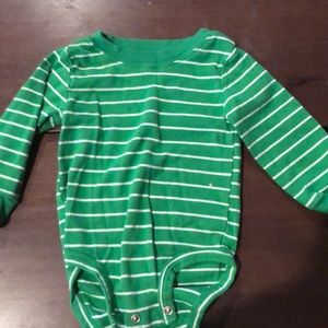 Carters boys striped onesie